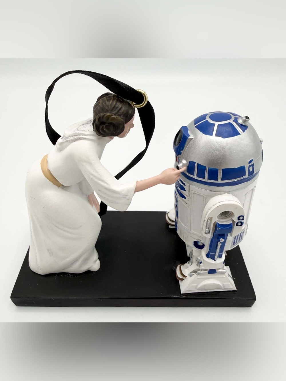 2015 Disney Store Star Wars Princess Leia & R2-D2 Sketchbook Christmas Ornament